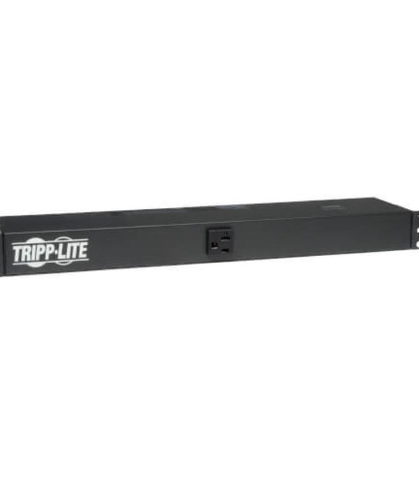 PDU P/RACK TRIPP-LITE  PDU1220  MONOFASICO BASICO 120V,20A, INSTALACION HORIZONTAL EN 1U DE RACK,13 TOMACORRIENTES NEMA 5- 15/20R12, NEMA 5-20P CON CABLE DE  4.57 M.