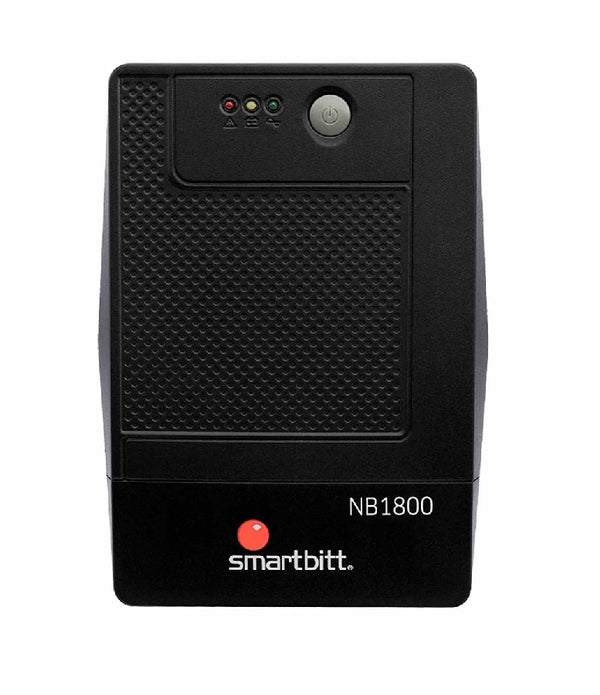 NO-BREAK INTERACTIVO SMARTBITT  SBNB1800  1800VA/900W, CLAVIJA NEMA 5-15P, 8 CONTACTOS, TIPO NEMA 5-15R, 4 CON RESPALDO DE BATERAS, REGULACION Y SUPRESION DE PICOS Y 4 CON REGULACION  RJ11 Y USB