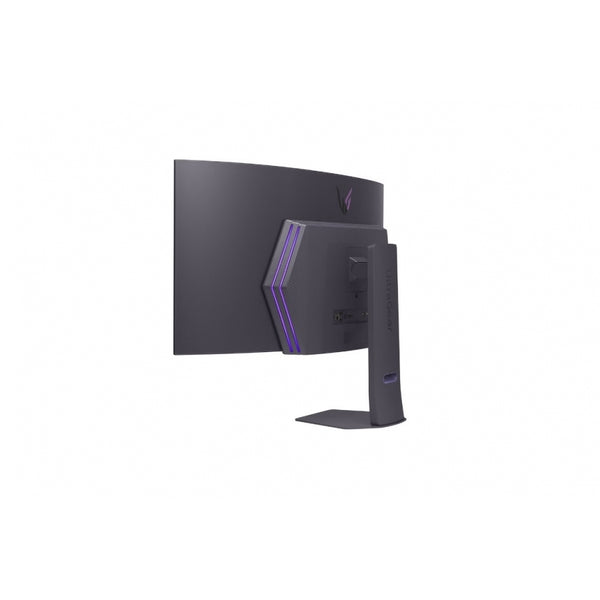 MONITOR PC LG 45GX90SA-B GAMING CURVO ULTRAGEAR OLED 45PULG,240HZ,3440X1440,21:9,800R,TR 0.03MS(GTG),275CD/M2,1500000:1,DCI-P3 98.5%,HDR400,HDMI,USB-C,DP,AMD FREESYNC,NVIDIA G-SYNC,WEBOS,ALTAVOZ 7WX2