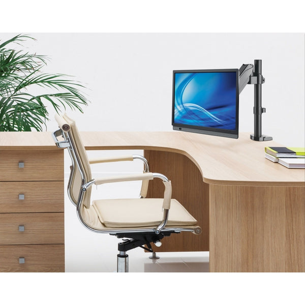 SOPORTE MONITOR,MANHATTAN,461573, P/1 MONITOR 17 A 32, ESCRITORIO, PISTON