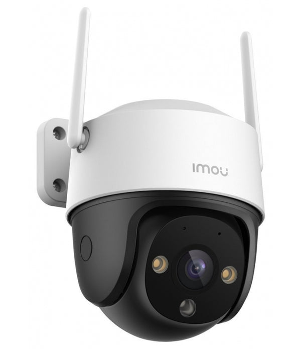CAMARA IP / IMOU / IPC-S41FEN / CRUISER SE+ 4 MP / WIFI / PT / H.264 / AUTOTACKING / DETECCION DE HUMANOS / MICROFONO BOCINA INTEGRADA / IR DE 3O METROS / SIRENA / LENTE DE 3.6 MM / FULLCOLOR / RANUR