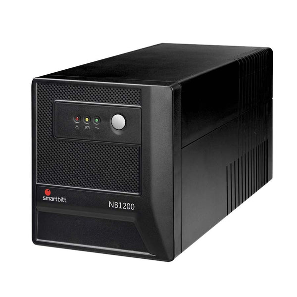 NO-BREAK INTERACTIVO SMARTBITT  SBNB1200  1200VA/600W, CLAVIJA NEMA 5-15P, 8 CONTACTOS, TIPO NEMA 5-15R CON RESPALDO DE BATERIAS, REGULACION Y SUPRESION DE PICOS, PROTECCIN RJ-11, PUERTO USB