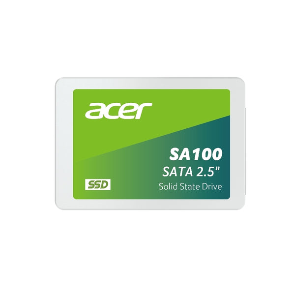 UNIDAD DE ESTADO SOLIDO SSD INTERNO ACER SA100 960GB 2.5 SATA3 LECT.560 ESCRIT.500 MBS 7MM PC LAPTOP MINIPC BL.9BWWA.104