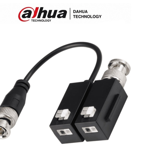 PAR DE TRANSCEPTORES DAHUA PASIVOS 4K/ RESOLUCIN DE HASTA 8 MEGAPXELES/ DISTANCIA DE HASTA 200 METROS EN 4K/ SOPORTA 720P/1080P/4MP/5MP/4K/ Y FORMATOS HDCVI/TVI/AHD/CVBS