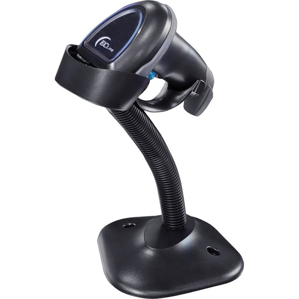 LECTOR DE CODIGO DE BARRAS EC LINE EC-CD-8380, NEGRO, CCD, USB, 1D, 300 LECTURAS POR SEGUNDO, BIDIRECCIONAL, RESISTENTE A CAIDAS DE 1.8 MTS, INCLUYE BASE