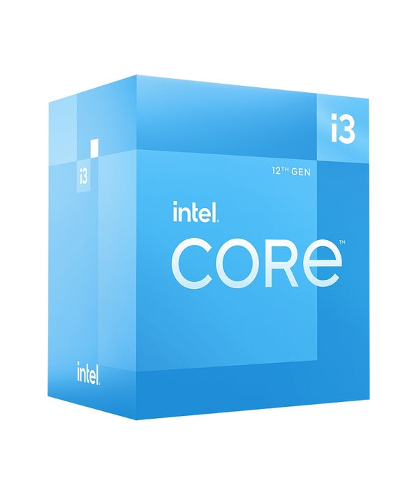 PROCESADOR INTEL CORE I3-12100 S-1700 12A GEN /3.3 - 4.3 GHZ /CACHE 12MB /4 CORES /GRAFICOS UHD 730 /CON DISIPADOR /COMPUTO BASICO IPA
