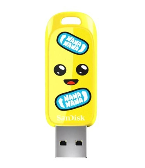 MEMORIA SANDISK 128GB USB 3.2 FORTNITE DRIVE EDICION BANANO SDCZIF-128G-G46