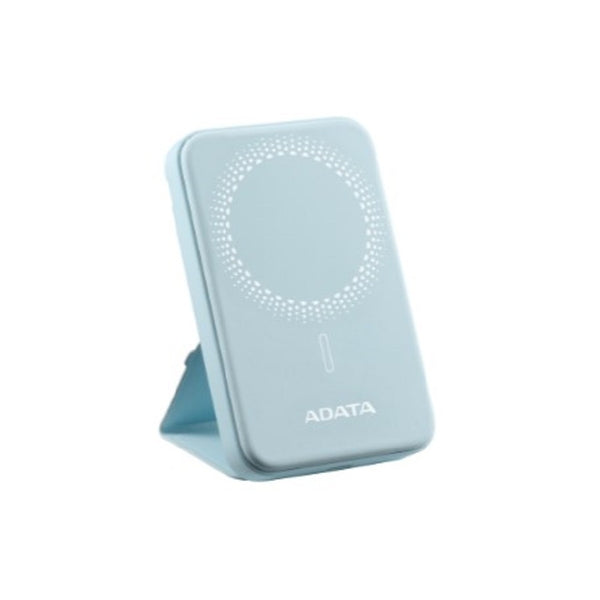 BATERIA DE RESPALDO ADATA POWER BANK MAGNÉTICO R050 5000 MAH USB -C CARGA INALÁMBRICA COLOR AZUL (PR050-11LB)