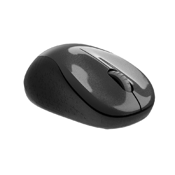 MOUSE ACTECK OPTIMIZE TRIP MI480 / INALAMBRICO / RECEPTOR USB / LASER / CLICK SILENCIOSO / 1600 DPI / NEGRO / AC-934169