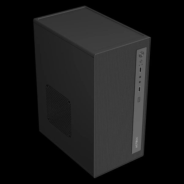 GABINETE ACTECK PERFORMANCE MINI III GI215M / MINI TORRE / MICRO-ATX, MINI ITX / FUENTE DE PODER ATX 500W INCLUIDA / 5 AÑOS DE GARANTIA / NEGRO / AC-944571