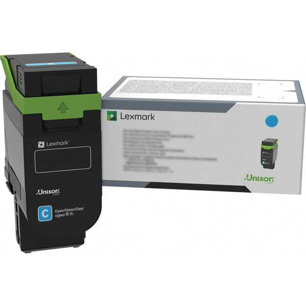 TONER LEXMARK 71C80C0 CYAN, ESTANDAR 5000 PAGINAS, PARA CS/CX730, 735