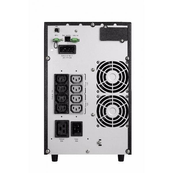 NO BREAK / UPS / EATON / MODELO 9SX3000G 3000VA / 2700W -ON LINE- DOBLE CONVERSION- VOLTAJE 208V DE ENTRADA Y SALIDA, NEMA DE ENTRADA L6-20P, NEMA DE SALIDA (1) C19, (8) C13