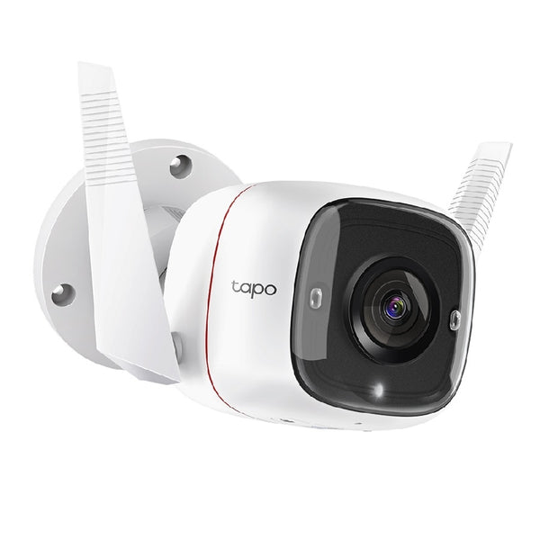 CAMARA IP TP-LINK TAPO C310 WIFI PT EXTERIOR 3MP DETECCION DE MOVIMIENTO VISION NOCTURNA MICROSD 128GB AUDIO BIRIDECCIONAL ALARMA 15 FPS