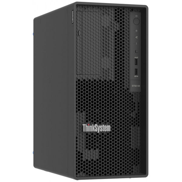 SERVIDOR LENOVO THINKSYSTEM ST50 V3, 1XINTEL XEON 6333P 6C 3.1GHZ 65W, 1X32GB 2RX8, 1X960GB SSD,  1X2TB 7200,  SW RD,   1X300W