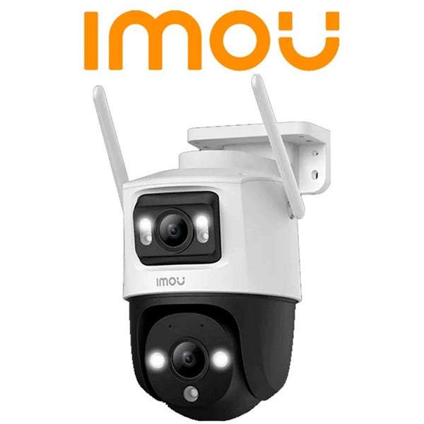 CAMARA IP / IMOU / IPC-S7XN-10M0WED / CRUISER DUAL 5 MP 5 MP / WIFI / DUAL LENS - PT Y FIJA / FULL COLOR / EXTERIOR / ALARMA / AUDIO BIDIRECCIONAL / LUZ LED / AUTO TRACKING / RANURA MICRO SD / ONVI