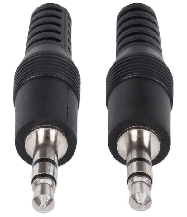 CABLE AUDIO,MANHATTAN,334594, ESTEREO 3.5MM M-M 1.8M NEGRO