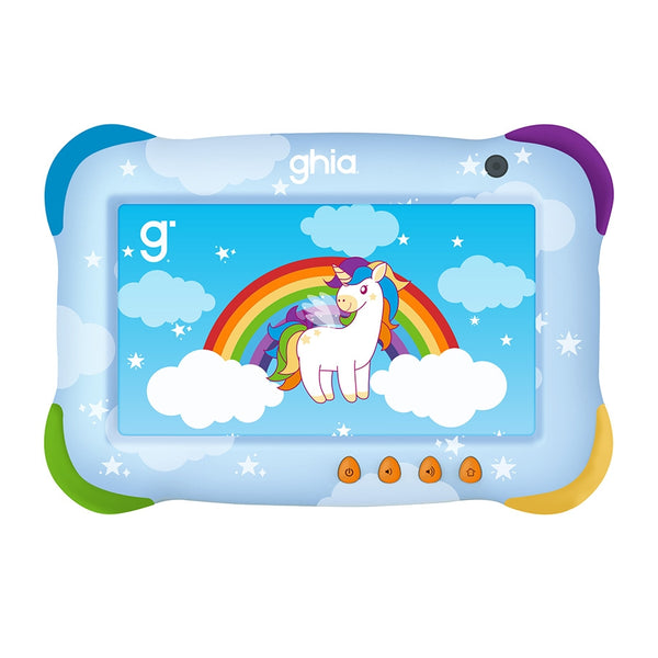 TABLET KIDS /A333 PENTACORE/ 7 PULG IPS /4GB RAM/64GB /USB C/2CAM/WIFI/BLUETOOTH/2500MAH/ANDROID 15 /UNICORNIO