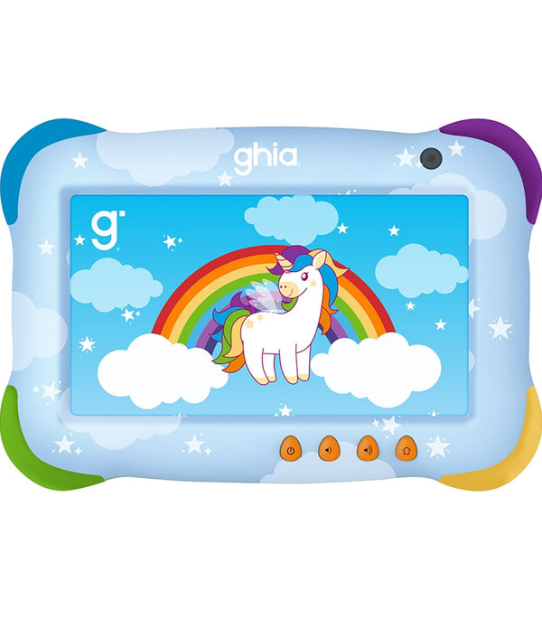 TABLET KIDS /A333 PENTACORE/ 7 PULG IPS /4GB RAM/64GB /USB C/2CAM/WIFI/BLUETOOTH/2500MAH/ANDROID 15 /UNICORNIO
