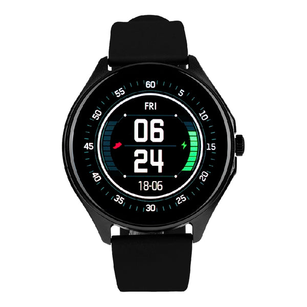 SMARTWATCH / VORAGO / SW-505 / REDONDO / IMPERMEABLE IP67 / DEPORTES /PRESION/ OXIMETRO/ PANTALLA TACTIL / MANOS LIBRES / CHAT GPT + 2 EXTENSIBLES METALICOS