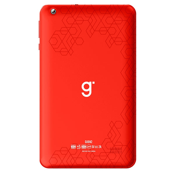 TABLET A8 BOOK 8 PULG /A523 OCTACORE/4GB RAM/64GB ROM/2CAM/WIFI/BLUETOOTH/4000MAH/ANDROID 14 ROJA