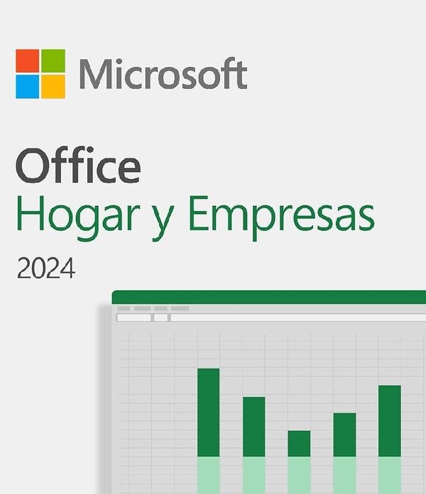 ESD MICROSOFT OFFICE HOME AND BUSINESS 2024 / LICENCIA PERPETUA / DESCARGA DIGITAL / 1 USUARIO / PC O MAC / APLICACIONES INCLUIDAS WORD, EXCEL, POWER POINT, OUTLOOK Y ONE NOTE