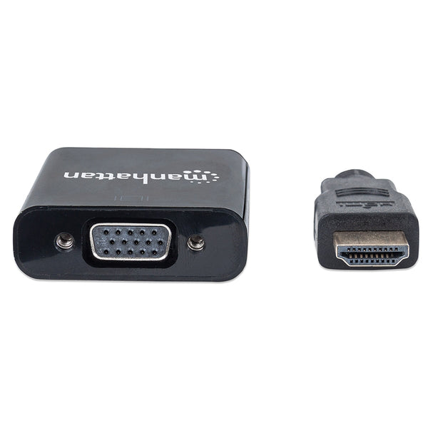 CONVERTIDOR,MANHATTAN,151436,VIDEO HDMI A SVGA, BL