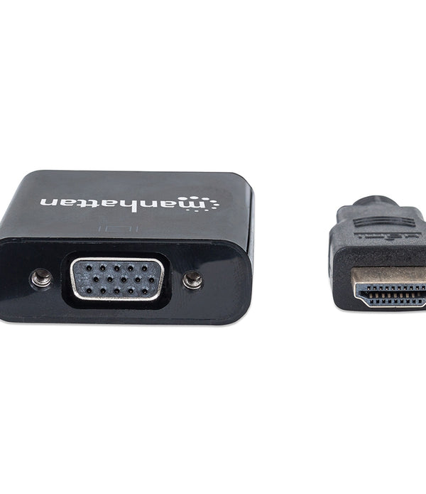 CONVERTIDOR,MANHATTAN,151436,VIDEO HDMI A SVGA, BL