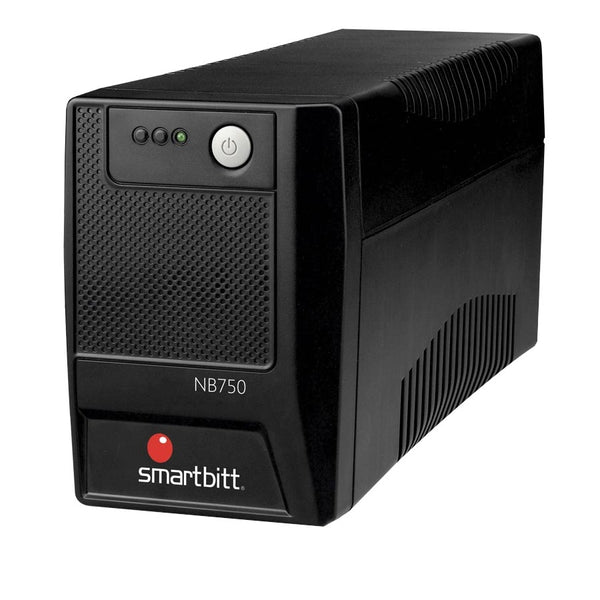 NO-BREAK INTERACTIVO SMARTBITT  SBNB750  750 VA / 375 W, CLAVIJA NEMA 5-15P, 6 CONTACTOS, TIPO NEMA 5-15R, TODOS CON RESPALDO DE BATERIAS, REGULACION Y SUPRESION DE PICOS.