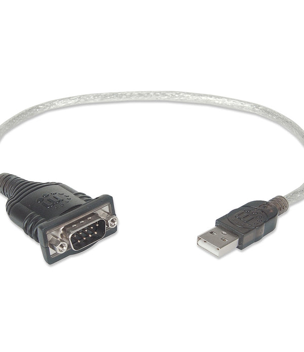 CONVERTIDOR,MANHATTAN,205146, USB A SERIAL DB9M