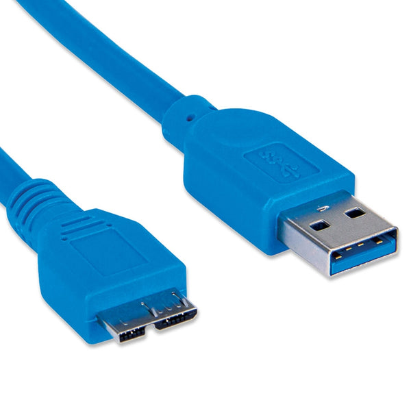 CABLE USB,MANHATTAN,325424, V3.0 A-MICRO B 2.0M AZUL