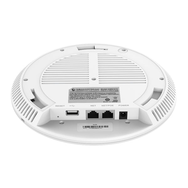 ACCESS POINT GRANDSTREAM GWN7605 / WIFI 5/ BANDA  DUAL 2.4 Y 5G /1.27GBPS/ MU-MIMO 2X:2:/ USO INTERIOR/ COBERTURA DE 165 MTS/ ADMITE 100 DISPOSITIVOS/ 2 PTOS GIGABIT/ CONTROLADOR INTEG/ SIN INYECTOR