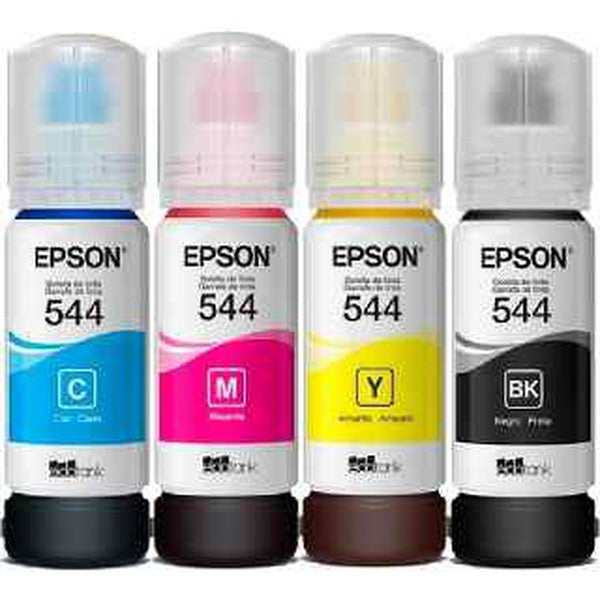 CARTUCHO EPSON MODELO T544 CYAN, TINTA DYE, PARA L1210, L3210, L3250, L3110, L3150, L5190