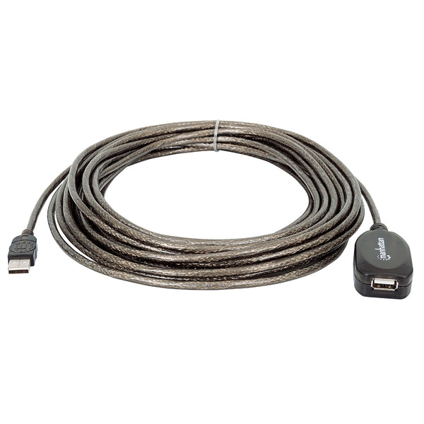 CABLE USB,MANHATTAN,151573, V2.0 EXT. ACTIVA 10.0M BOLSA