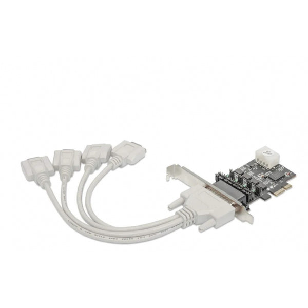 TARJETA PCI EXPRESS,MANHATTAN,153584,SERIAL 4 PUERTOS