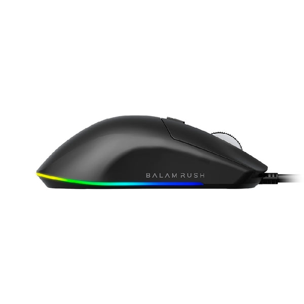 MOUSE GAMER BALAM RUSH DRIFT PLUS MG3 / ALAMBRICO USB / ERGONOMICO / ILUMINACION RGB DINAMICA / 6 BOTONES / 7200 DPI AJUSTABLE / SENSOR OPTICO / WINDOWS - MAC / NEGRO / BR-943512