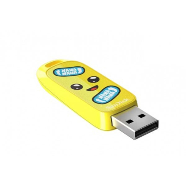 MEMORIA SANDISK 128GB USB 3.2 FORTNITE DRIVE EDICION BANANO SDCZIF-128G-G46