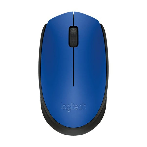 MOUSE LOGITECH M170 OPTICO INALAMBRICO RECEPTOR USB 1000DPI AZUL
