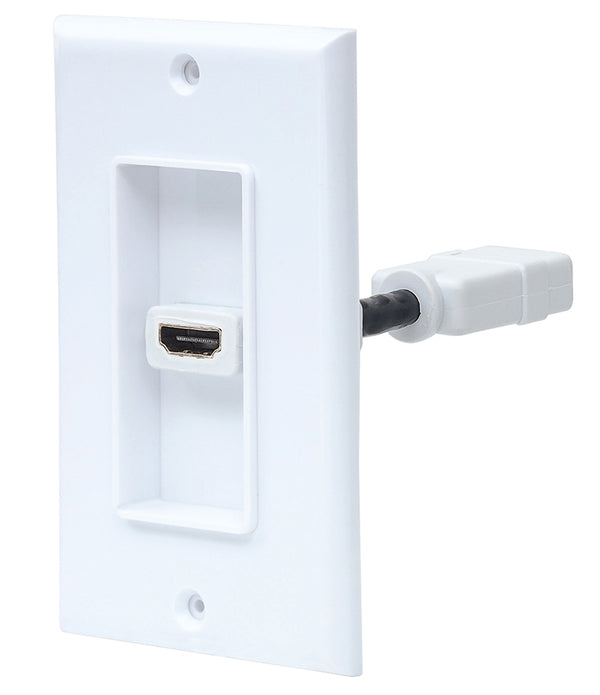 COPLE HDMI,MANHATTAN,771719, BLANCO CON FACEPLATE 1 PUERTO