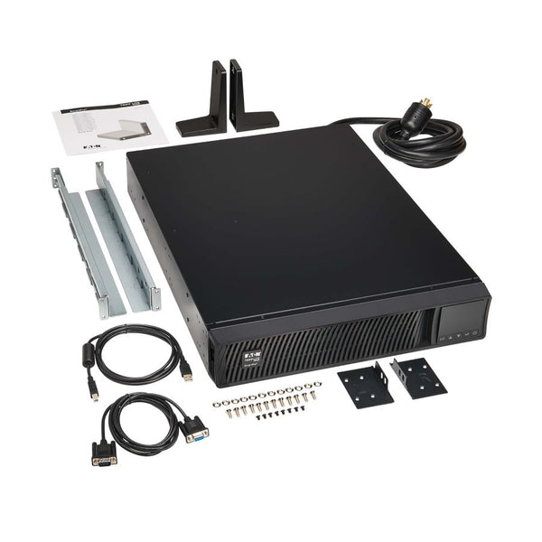 UPS TRIPP LITE SMART3000RM2U 3KVA 3000 W 120 V ONDA SINUSOIDAL, INTERACTIVO, SERIE EATON TRIPP LITE, 7 CONTACTOS, OPCION DE TARJETA RED WEBCARDLXE ,LCD,USB,DB9,2U RACK/TORRE. GARANTIA POR 2 AÑOS