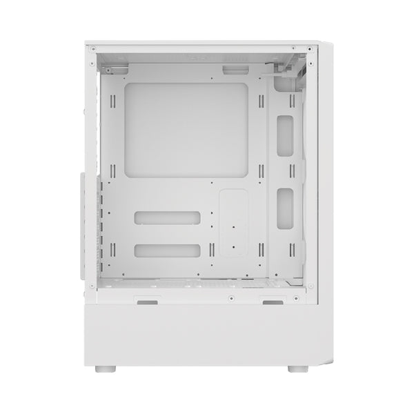 GABINETE GAMER BALAM RUSH DRAGONFLY PERFORM CRYSTAL GM590CW / MEDIA TORRE / ATX, MICRO ATX, MINI ITX / INCLUYE VENTILADOR ARGB / PANEL CRISTAL TEMPLADO / METAL / BLANCO / BR-935975