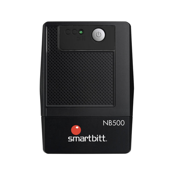 NO BREAK INTERACTIVO SMARTBITT  SBNB500  500VA / 250W, CLAVIJA NEMA 5-15P, 4 CONTACTOS, TIPO NEMA 5-15R, TODOS CON RESPALDO DE BATERIAS, REGULACION Y SUPRESION DE PICOS.