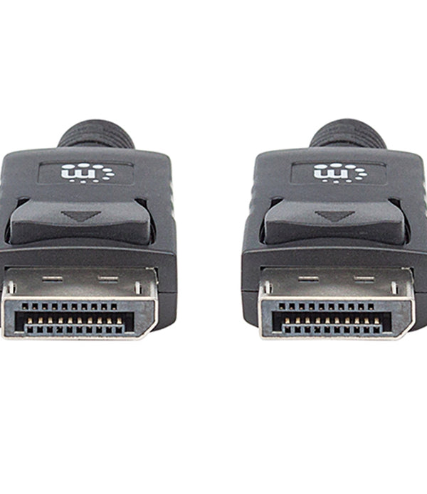 CABLE DISPLAYPORT,MANHATTAN,307093, V1.2 M-M 3.0M NEGRO 4K60HZ