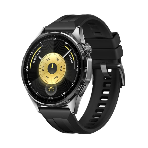 HUAWEI SMARWATCH GT 6 COLOR BLACK / PANTALLA AMOLED 1.47 PULGADAS / TRUSENSE, HRV Y FTP PARA CICLISMO/ HARMONYOS 6.0/ PESO 37.5G