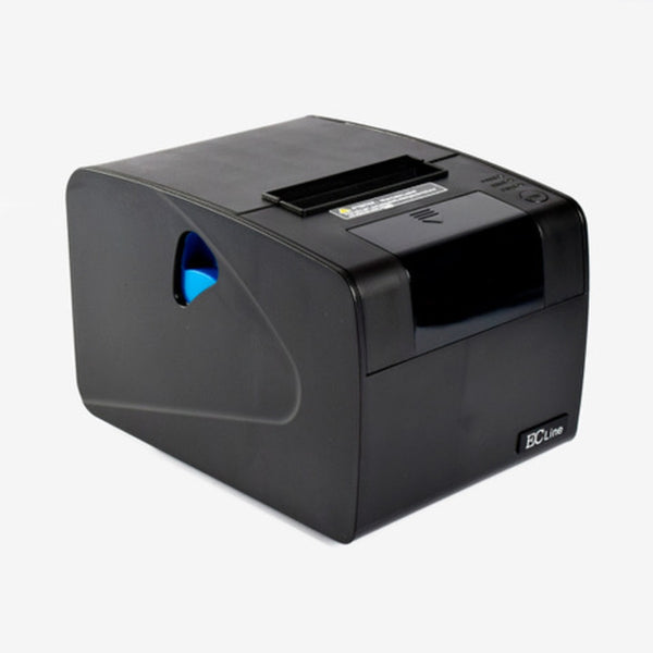 MINIPRINTER EC LINE EC-PM-80250, NEGRO, TERMICA, 80 MM, USB, SERIAL, ETHERNET (RED), RJ11, CORTE AUTOMATICO, 250 MM/SEG