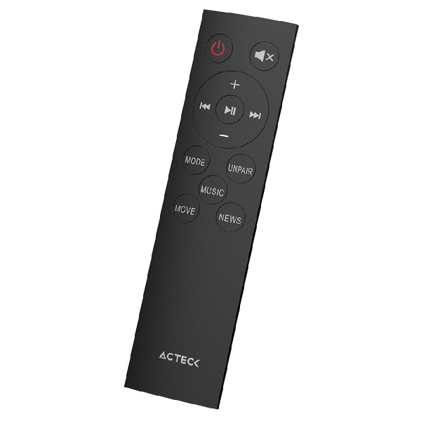 BARRA DE SONIDO ACTECK DYNAMIC THIN BS600 / 3 BOOCINAS + SUBWOOFER / SONIDO ESTEREO 2.1 / 60 W / 80 DB / 3.5 MM - USB - HDMI - OPTICAL - BLUETOOTH 5.3 / NEGRO / AC-940801
