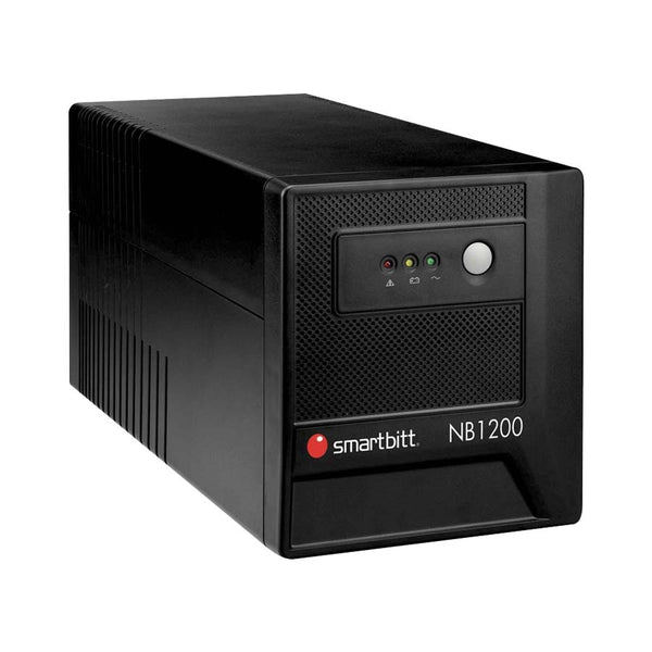 NO-BREAK INTERACTIVO SMARTBITT  SBNB1200  1200VA/600W, CLAVIJA NEMA 5-15P, 8 CONTACTOS, TIPO NEMA 5-15R CON RESPALDO DE BATERIAS, REGULACION Y SUPRESION DE PICOS, PROTECCIN RJ-11, PUERTO USB