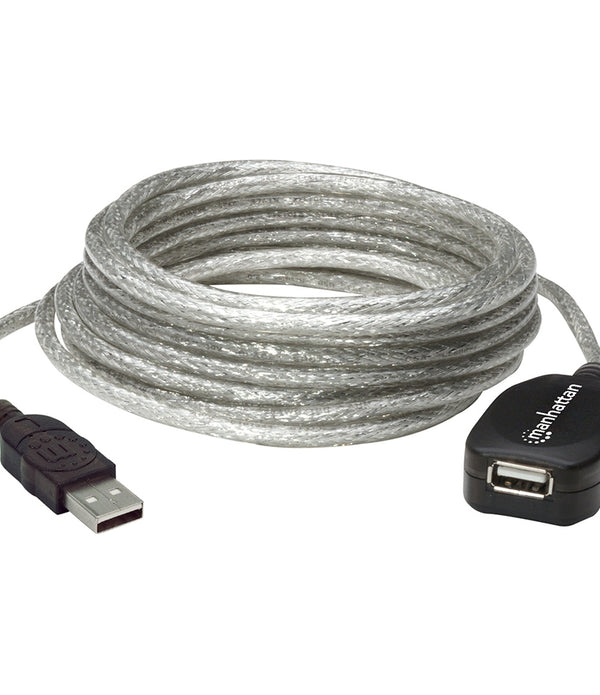 CABLE USB,MANHATTAN,519779, V2.0 EXT. ACTIVA 4.9M