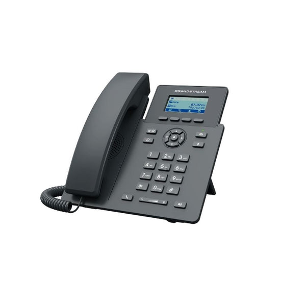 TELFONO IP GRANDSTREAM GRP2601, 2 CUENTAS SIP 2 LINEAS P. LCD 2 PUERTOS 10/100 SOPORTA EHS INCLUYE ELIMINADOR DE CORRIENTE NO POE