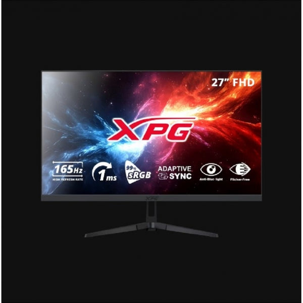 MONITOR ADATA XPG RIFT R27F6 PLANO 27 PULGADAS IN IPS 1920X1080FHD 165HZ 1MS NEGRO (RIFT R27F6 BKCMX)