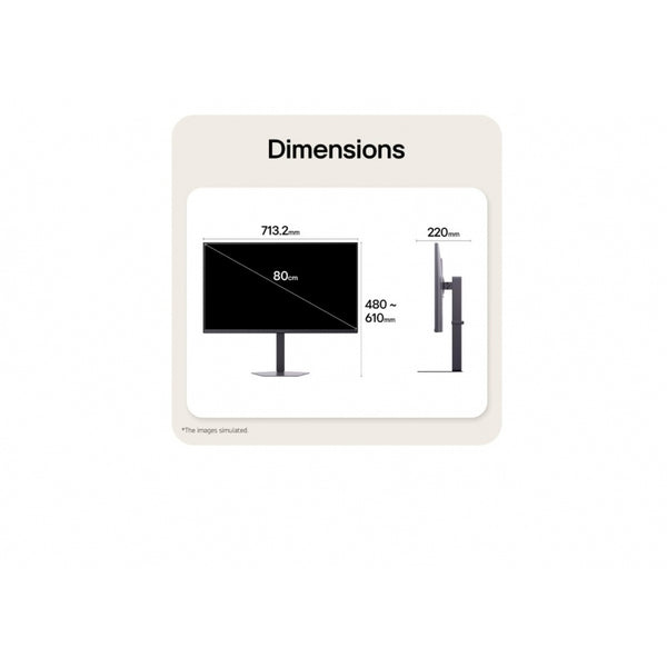 MONITOR PC LG 32G620B-B ULTRAGEAR GAMING QHD 31.5 PULG,PANEL IPS,2560X1440,200HZ,TR 1MS,16:9,300CD/M2,SRGB99%,CONTR 1200:1,HDMI,DISPLAYPORT,HDR10,AMD FREESYNC,NVIDIA G-SYNC,VESA 100X100